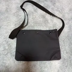 PORTER ブラック ショルダーバッグ サコッシュ