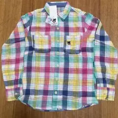 T*Y様 ミキハウス　DOUBLE.B マルチカラー 長袖シャツ　リバーシブル