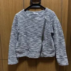 a.v.v standard ノーカラージャケット ライダース風