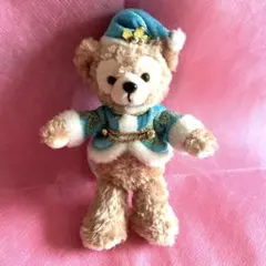 ディズニーシー・ダッフィー・ダッフィーくん鮮やかなスカイブルーの衣装を着たぬいバ