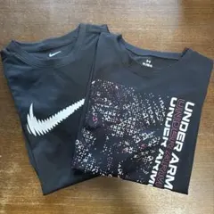 NIKE UNDER ARMOUR Tシャツ 2枚セット　キッズのサムネイル