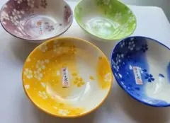 【中村玉緒】京桜 小鉢５客組（4客組です）小皿