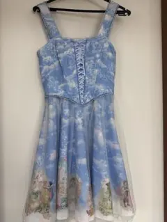 Secret Honey ディズニープリンセス ワンピース　水色　M レア完売品