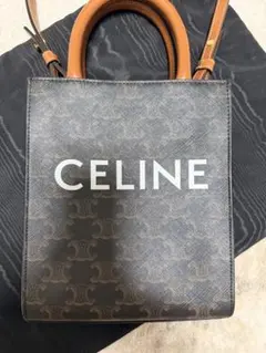 CELINE セリーヌ　トリオンフ バーティカルカバ ミニ　トートバッグのサムネイル