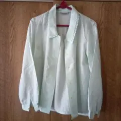 ラコモデ ミントグリーン 長袖シャツ