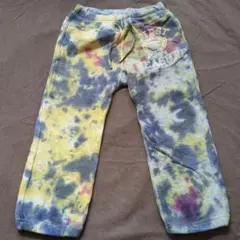 デニムダンガリー　スウェットパンツ　140cm