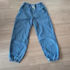 ZARA ライトブルー　デニム　パンツ　9　134