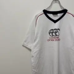 サ*屋様 カンタベリー Tシャツ 半袖 ロゴ 古着 スポーツ ビッグサイズ XLのサムネイル
