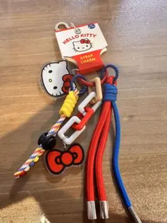サンリオ　ハローキティストラップチャーム　レッドのサムネイル