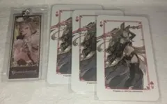 メーテラ　グラブル　編成チャーム　トランプ　計４点