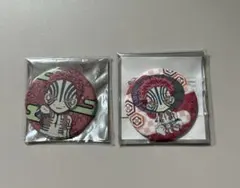 劇場版 鬼滅の刃 無限列車編 ランダムデフォルメ缶バッジ 和傘 猗窩座