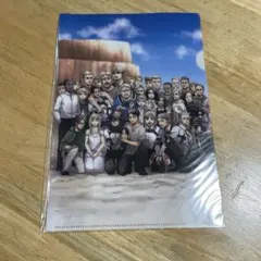 進撃の巨人　週刊少年マガジン付録　完結記念クリアファイル　諫山創