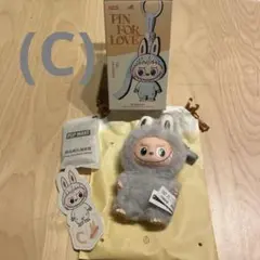 ラブブ イニシャル C ぬいぐるみ アルファベット Labubu (正規品)