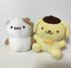 サンリオ ポムポムプリン マフィン ぬいぐるみ マスコット ホルダー