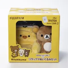 新品リラックマぬいぐるみキイロイトリ付チェキINSTAX プリンター富士フィルム