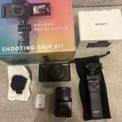 SONY zv-1g shooting grip kit コンデジ - メルカリ