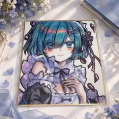 リゼロ　レム　手描きイラスト