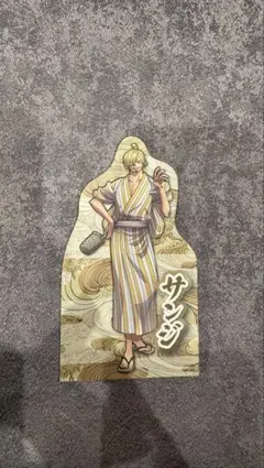 ONE PIECE サンジ ダイカットメモ帳