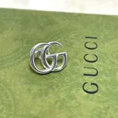 美品✨グッチ ピアス アラベスク マーモント gg 燻 片耳 Ag - メルカリ