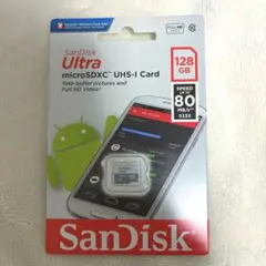 SanDisk Ultra microSDXC UHS-Iカード 128GB