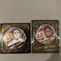 ゴールデンカムイ　鯉登　バースデイ缶バッジ　2022 2023