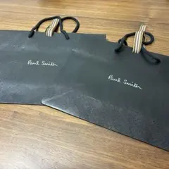 Paul Smith ショップ袋(黒) 2枚セット