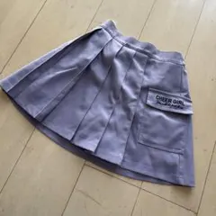 CHEER GIRL プリーツキュロット　パープル140
