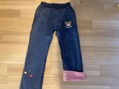 ミキハウス デニム風ロングパンツ