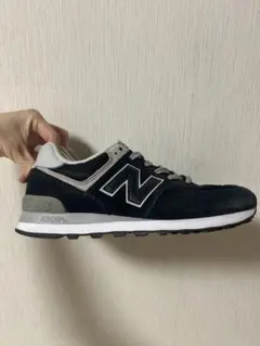 New Balance ネイビー/グレー スニーカー