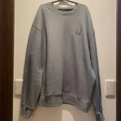 Maison Kitsune フォックス刺繍 スウェット グレーのサムネイル