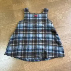 LINDO 2025aw チェックワンピース 5 90~95相当