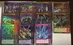 ラッシュデュエル XYZ デッキパーツ 各3枚 11種 - メルカリ