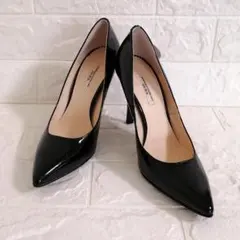 新品　Ⅶ Ⅻ XXX　全天候対応　エナメルパンプス
