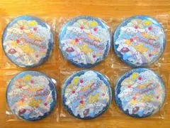 キラキラBIG缶バッジ シナモン6個セット