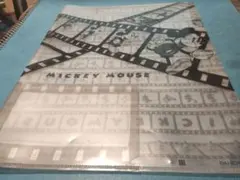 ミッキーマウス フィルムストリップクリアファイル A4