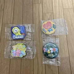 BTS BT21 くら寿司 缶バッジ　ラバーマスコット