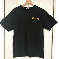 WEiRDO 黒 Tシャツ Lサイズ ポケット付きのサムネイル