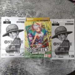 ワンピースカード　ヤマトスタートデッキ　　トレジャーキャンペーン2パック　セット