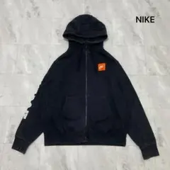 ナイキ スウェット パーカー アメカジ ストリート フルジップ ブラック