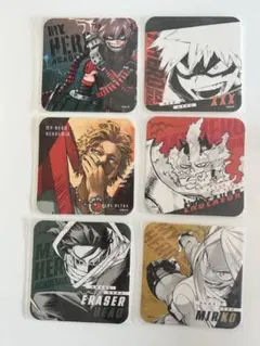 僕のヒーローアカデミア アートコースター 6枚セット