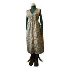 ひ*2様 1213 着物リメイク　ジャンパースカート　フリーサイズ