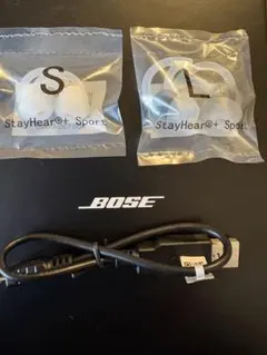 BOSE　StayHear® + Sport S/L、USBケーブル