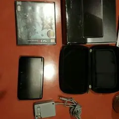 3DS本体(箱、充電器、ケース付き)、モンスターハンターX