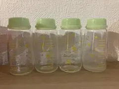 chuchu 150ml ガラス 哺乳瓶 4本セット