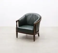 カリモク ドマーニ クイーンズライフ クラシカル 本革 レザー 1P ソファ