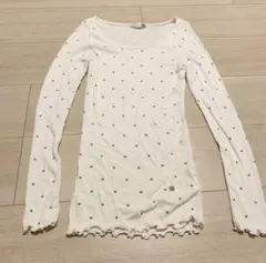 ジェラートピケ　星柄上下セット