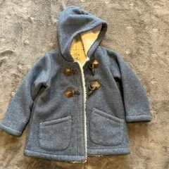 bransh フード付きコート 青 90