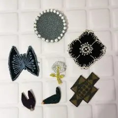 ミナペルホネン ハンドメイド ヘアピン 7個セット - メルカリ