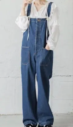 オーバーオールデニム
