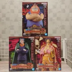 ワンピースフィギュアDXF ロジャー ドラゴン サウロ 3点セットまとめ売り